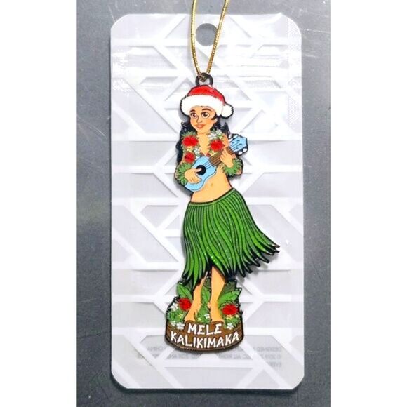 ZOX "MELE KALIKIMAKA" #773 OF 1000 made New Glitter ADVENT ORNAMENT 2022 - Picture 1 of 7